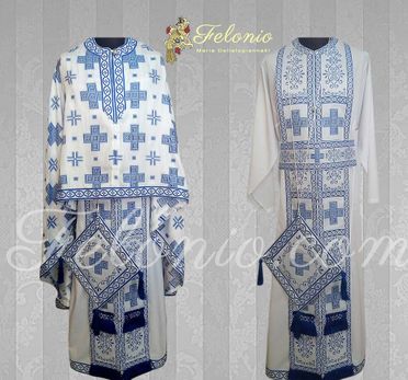 greek orthodox vestments, deacon, church vestments, Liturgical Vestments